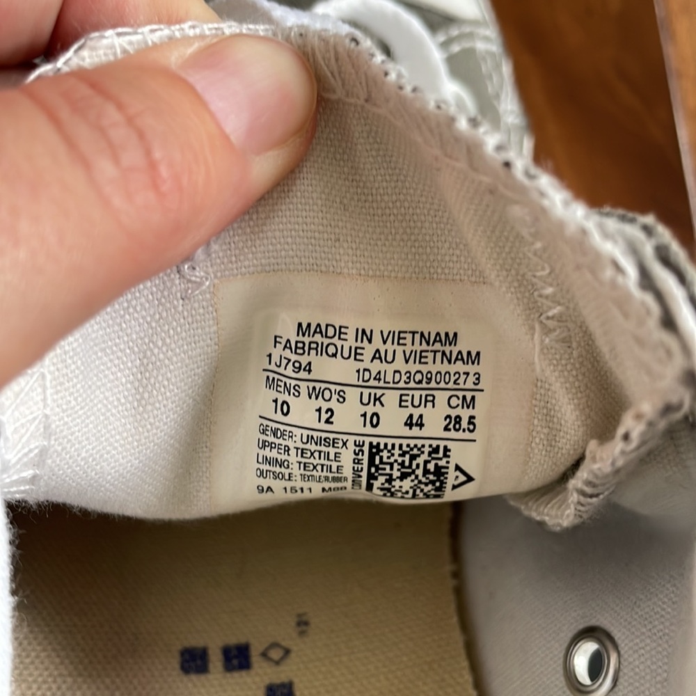 Men’s Gray Converse All Star - Picture 6 of 6